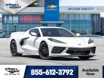 Blue 2025 Chevrolet Corvette Coupe Rear-Wheel Drive 8-Speed Automatic