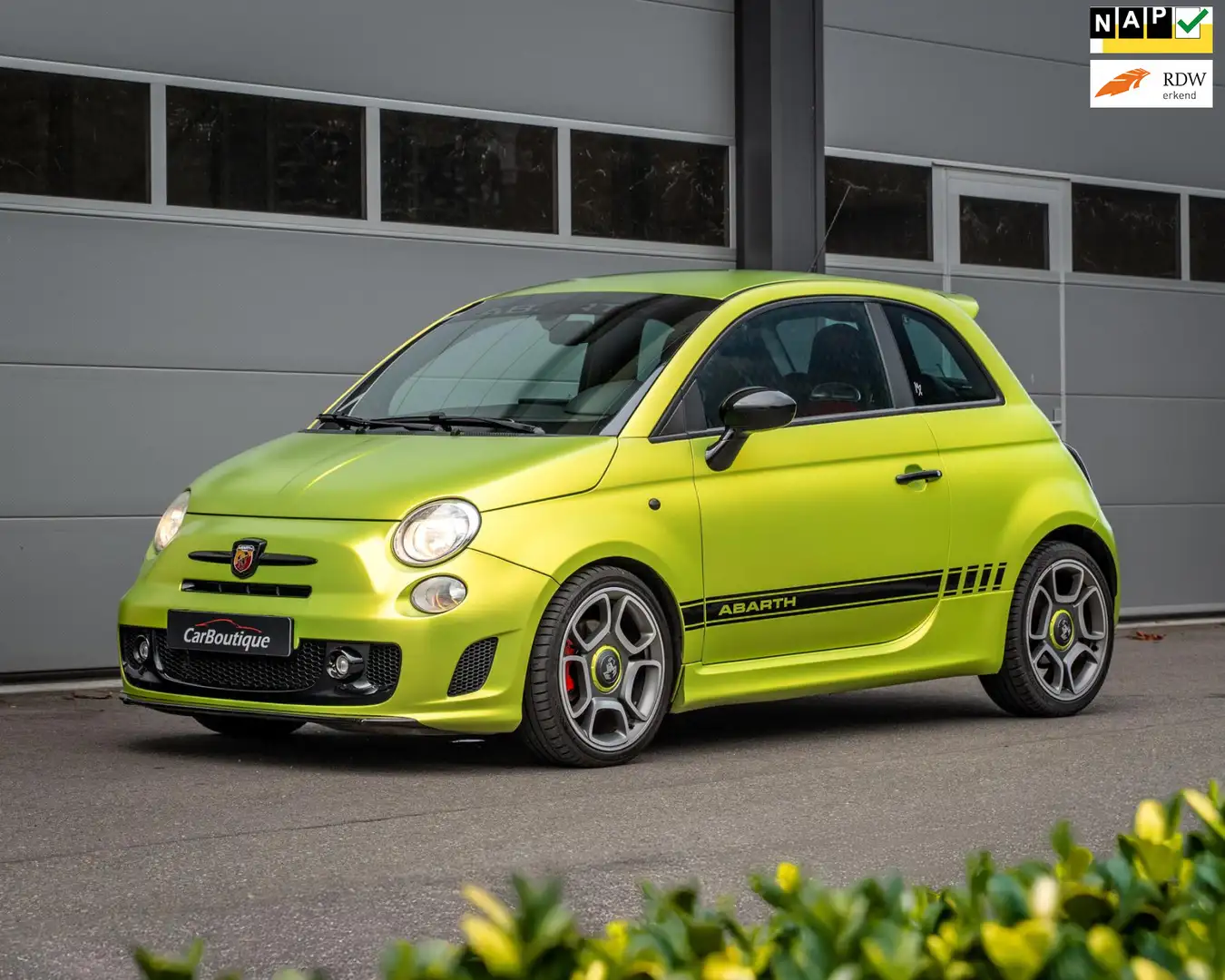 Abarth 500 1.4-16V 160pk I Carplay I Uniek I Leer I Stoelverw Verde - 1