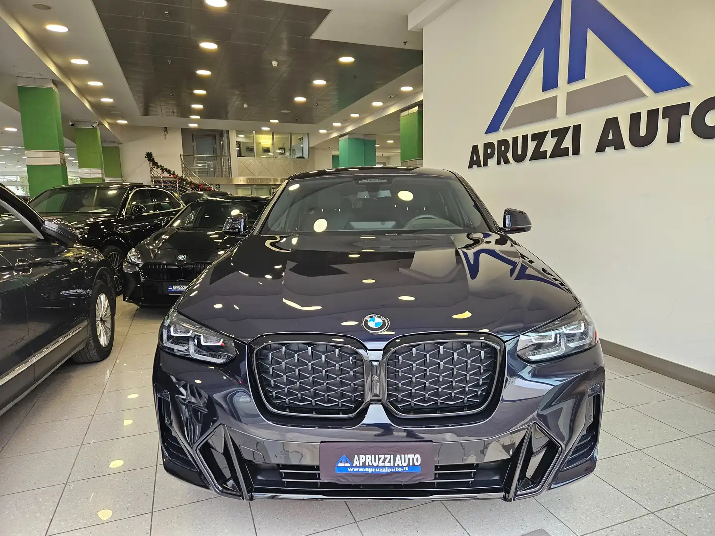 BMW X4 xdrive20d mhev 48V Msport auto RETROCAM NAVI PELLE Schwarz - 2