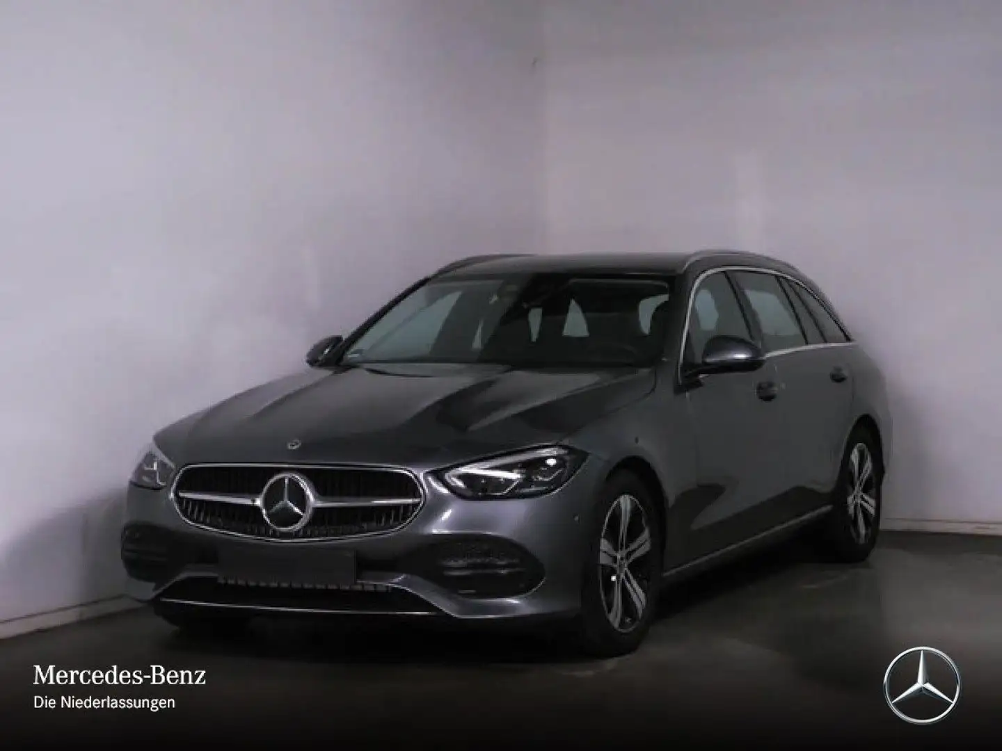 Mercedes-Benz C 200 d T AVANTG+AHK+LED+KAMERA+KEYLESS+9G Grau - 2