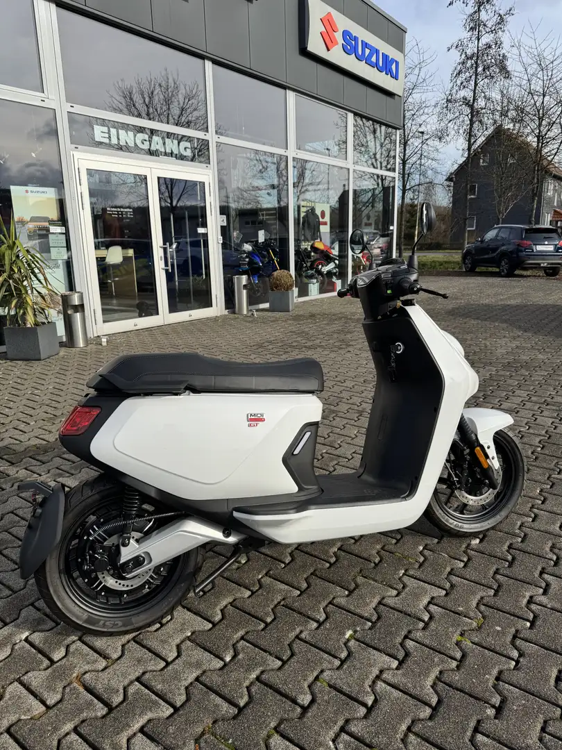 Niu MQi GT 45KM/H mit Doppelakku und 75km Reichweite Blanco - 1