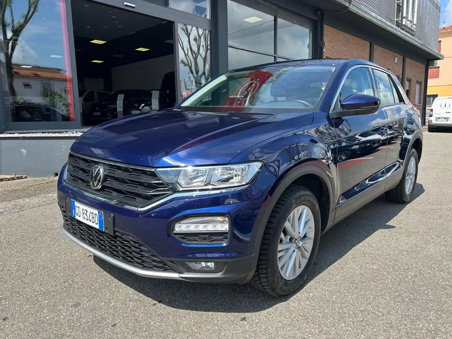 Volkswagen T-Roc 2.0 TDI DSG Business BlueMot.Tech. Blau - 1