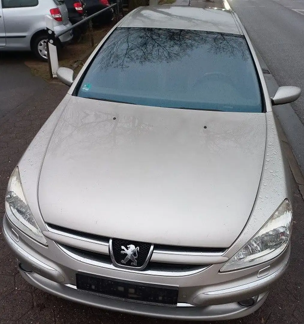 Peugeot 607 Sport 2,2HDi FAP Klima SHZ Leder Navi LMF17" Gris - 2