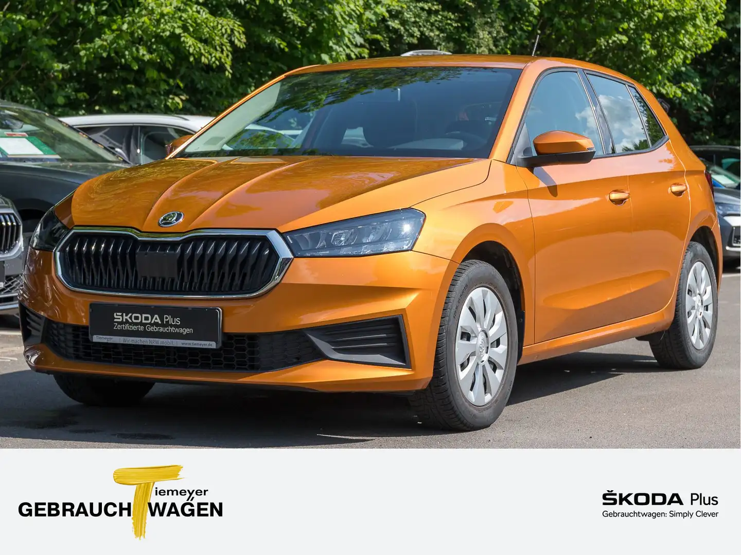 Skoda Fabia 1.0 MPI ACTIVE LED KLIMA PDC Orange - 1