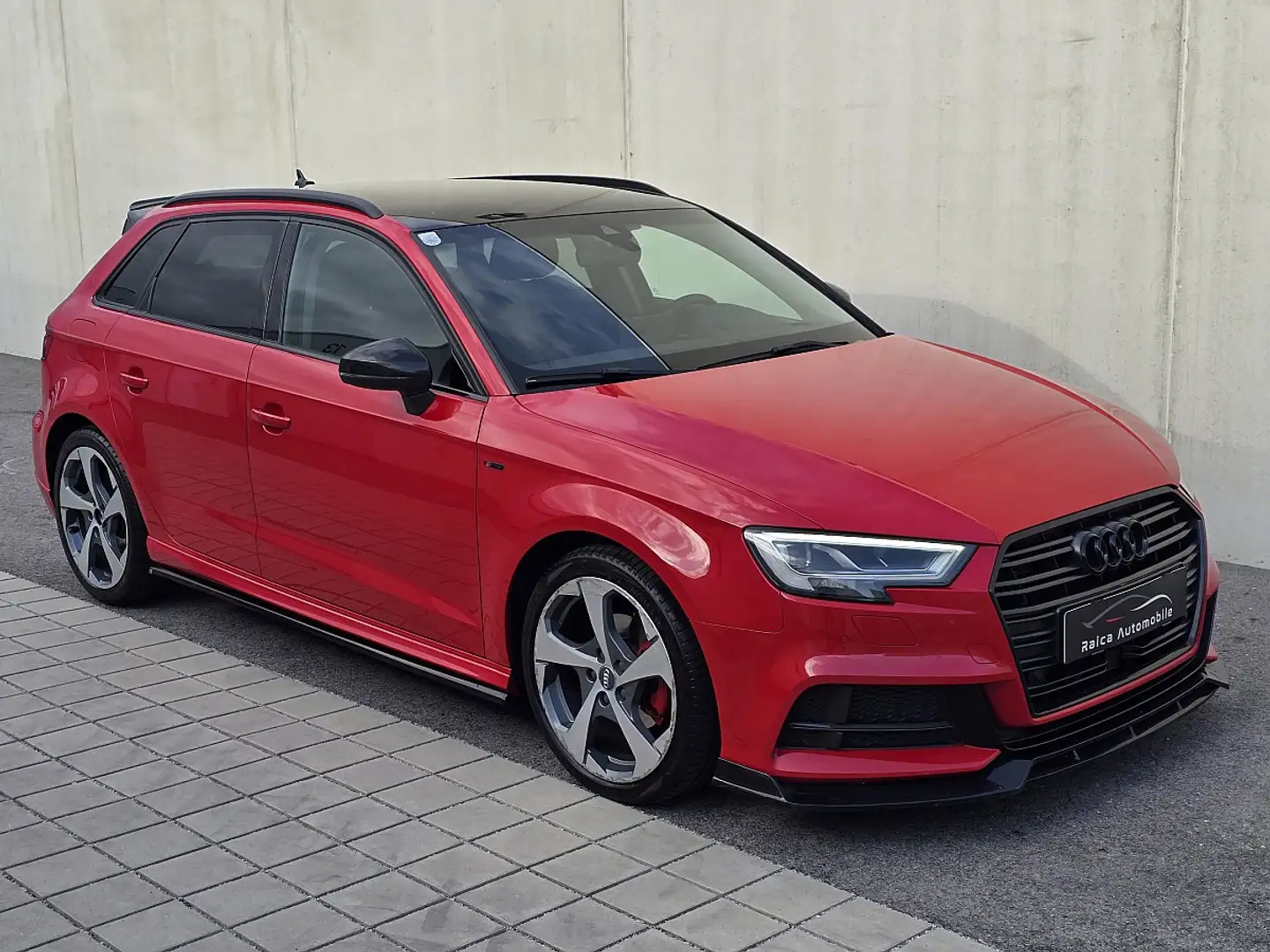 Audi A3 2,0TDI *S-Line *Virtual *ACC *Sitzheizung Rot - 1