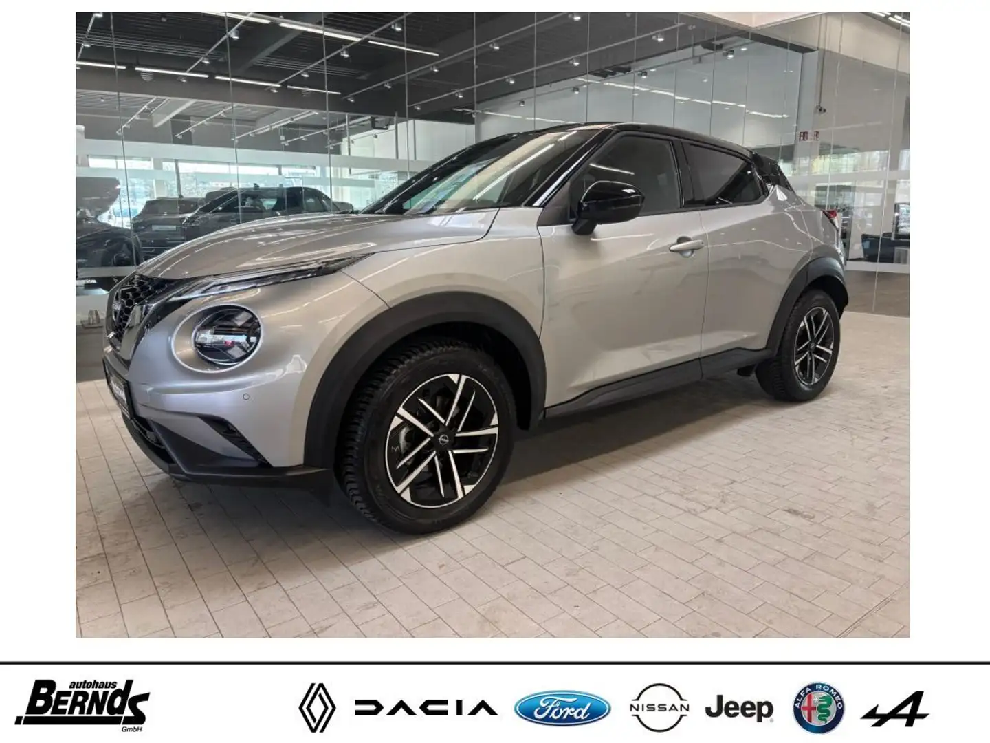 Nissan Juke 1.0 DIG-T DCT N-Connecta AUTOMATIK NAVI PDC SHZ Gümüş rengi - 1