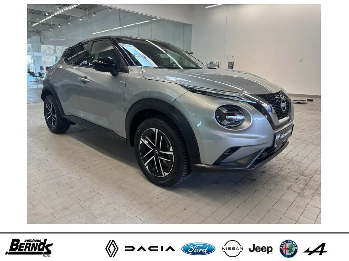 Nissan Juke 1.0 DIG-T DCT N-Connecta AUTOMATIK NAVI PDC SHZ Gümüş rengi - 2