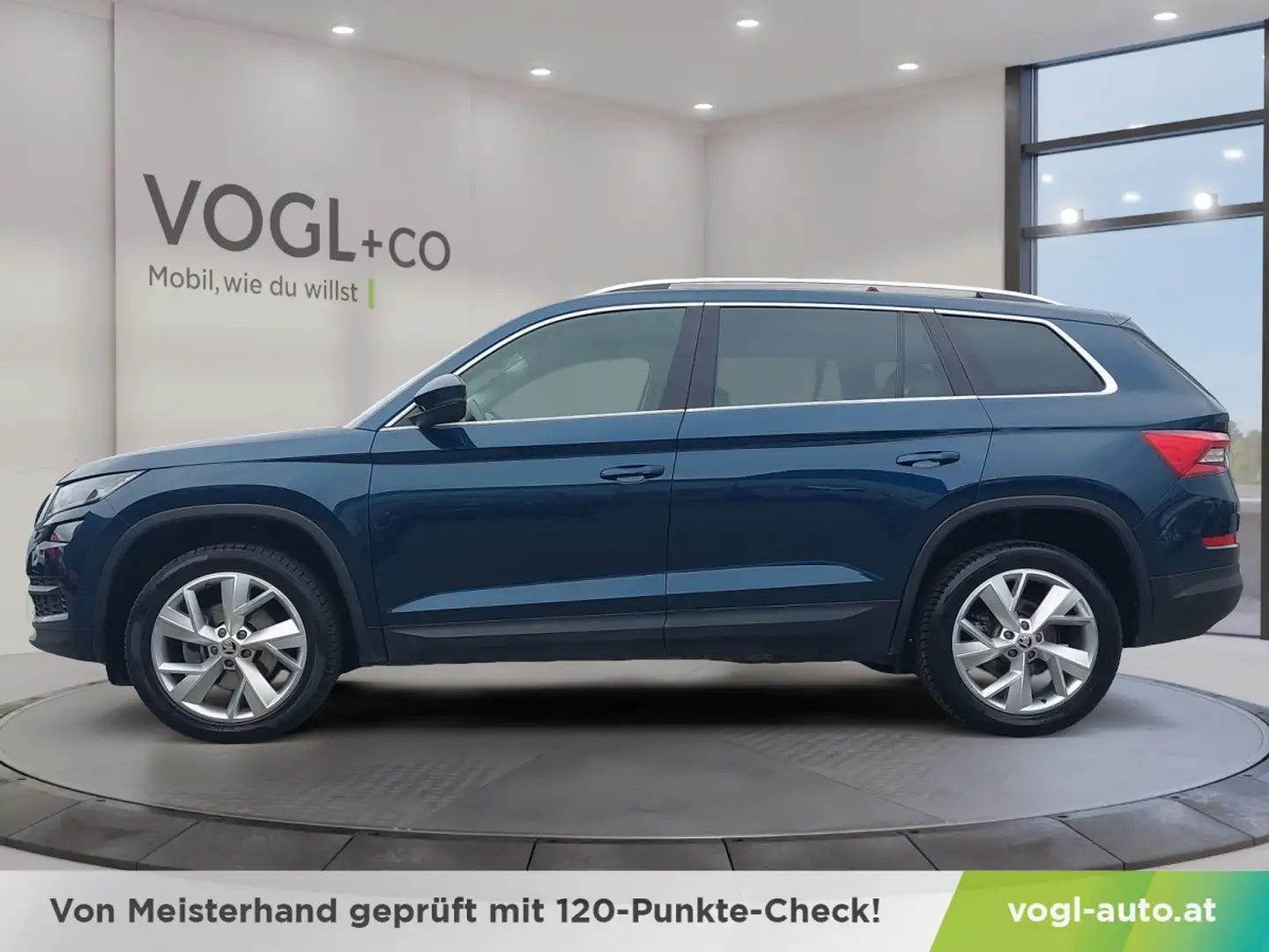 Skoda Kodiaq 2.0 TDI SCR 4x4 Style Limited DSG Blauw - 2