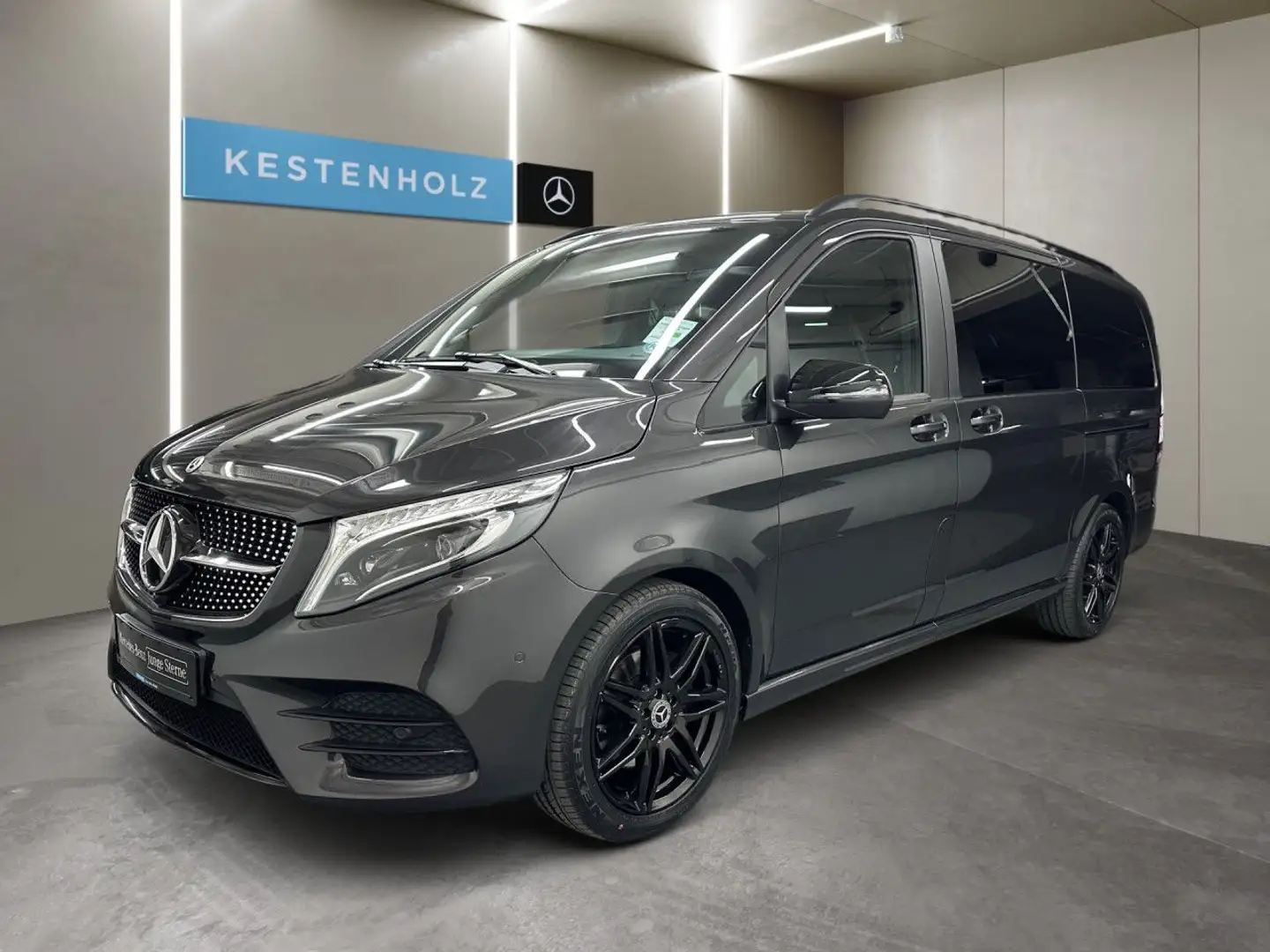 Mercedes-Benz V 250 d EDITION Lang Standheizung AMG Line Kamera Grau - 2