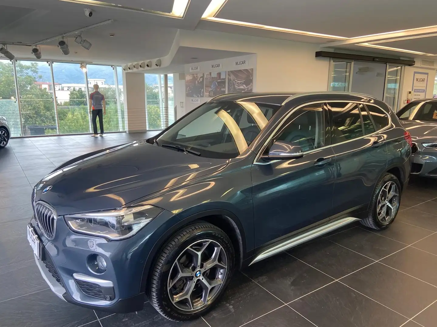 BMW X1 Xdrive18d auto Gris - 1