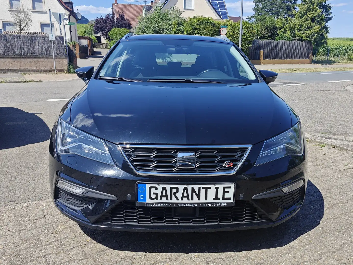 SEAT Leon FR,HU/AU 03/27,scheckheft gepflegt,AHK abnehmbar Schwarz - 2