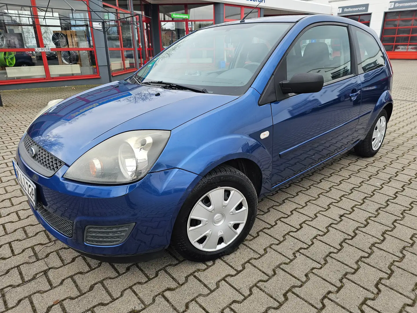 Ford Fiesta 1.3 Style,Klima,el.Fenster,ZV,Servo,Tüv 03/207 Kék - 2