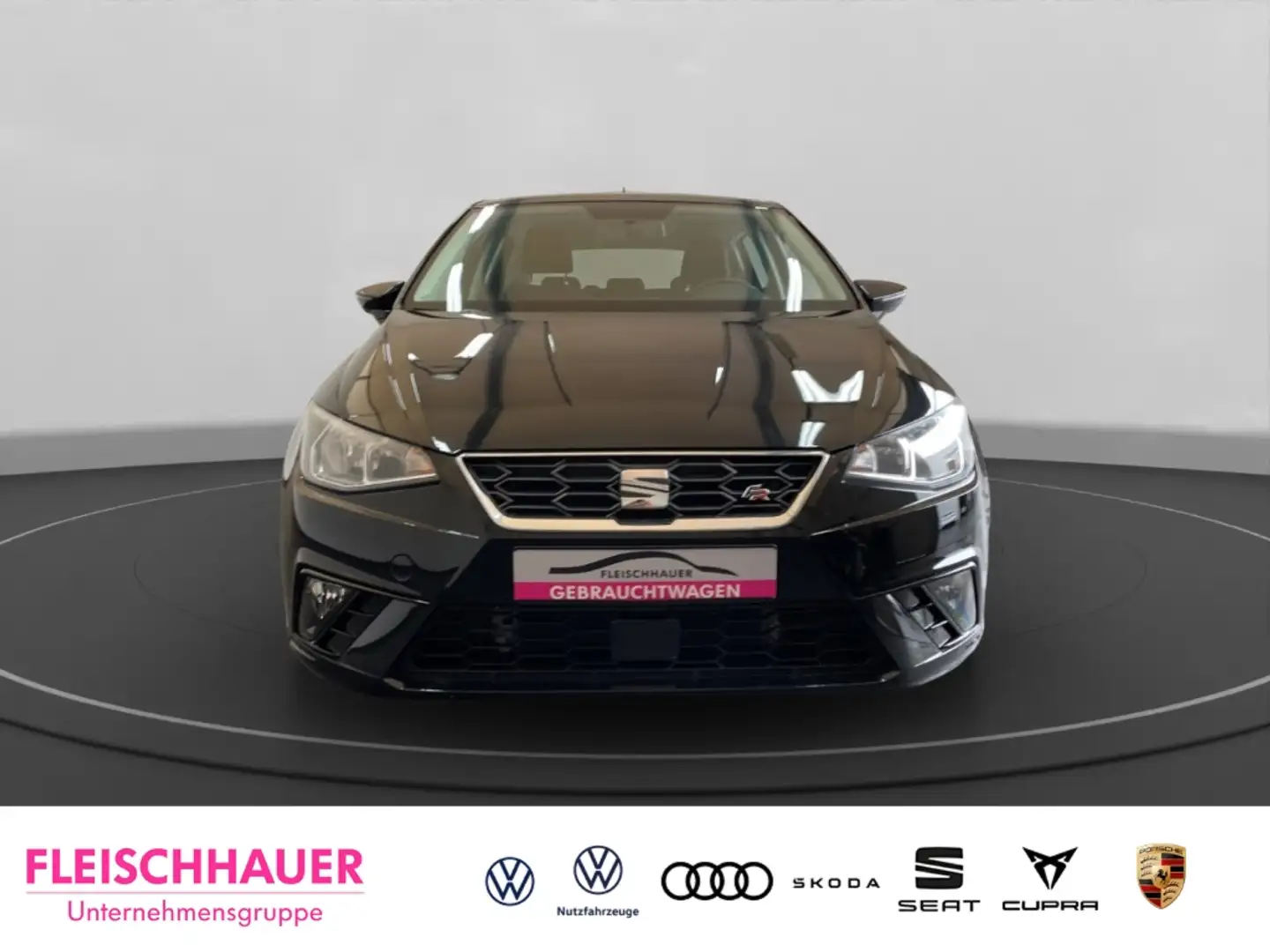 SEAT Ibiza 1.0 TSI FR Apple CarPlay Android Auto Klima Fahrer Schwarz - 2