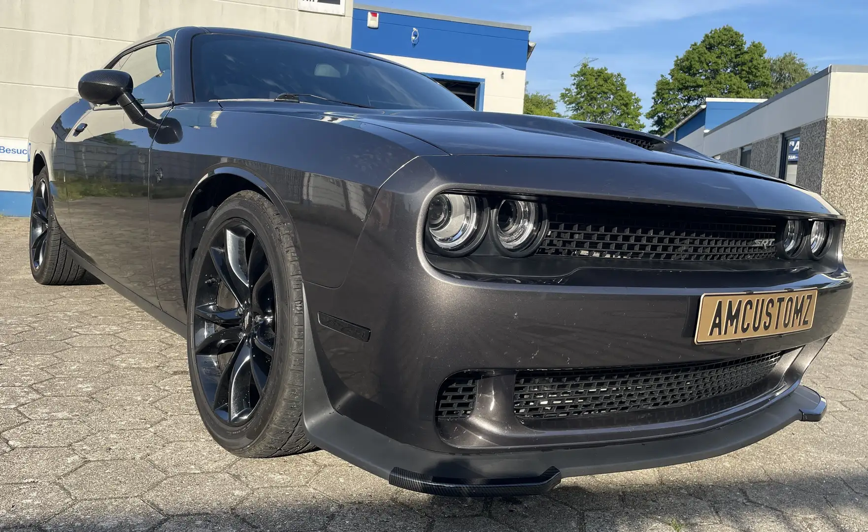 Dodge Challenger *** SRT Hellcat Clone *** Grau - 2