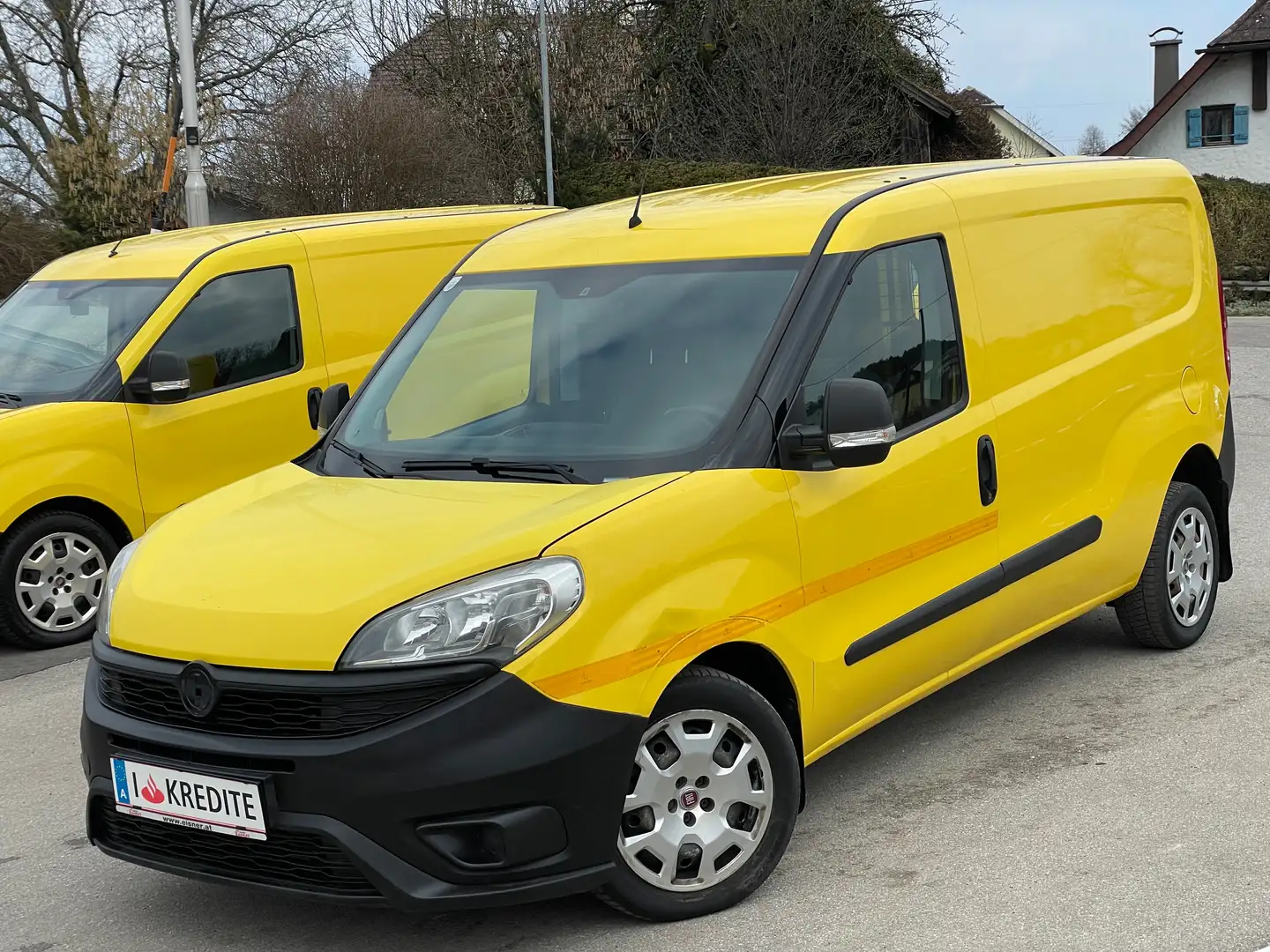 Fiat Doblo Maxi Lang Export Euro 6 3.500€ Netto 1.Besitz 12 Yellow - 1