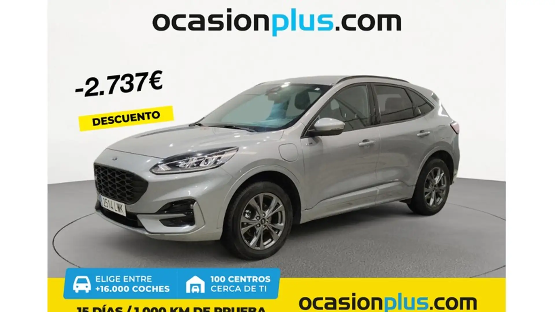 Ford Kuga 2.5 Duratec PHEV ST-Line 4x2 Zilver - 1