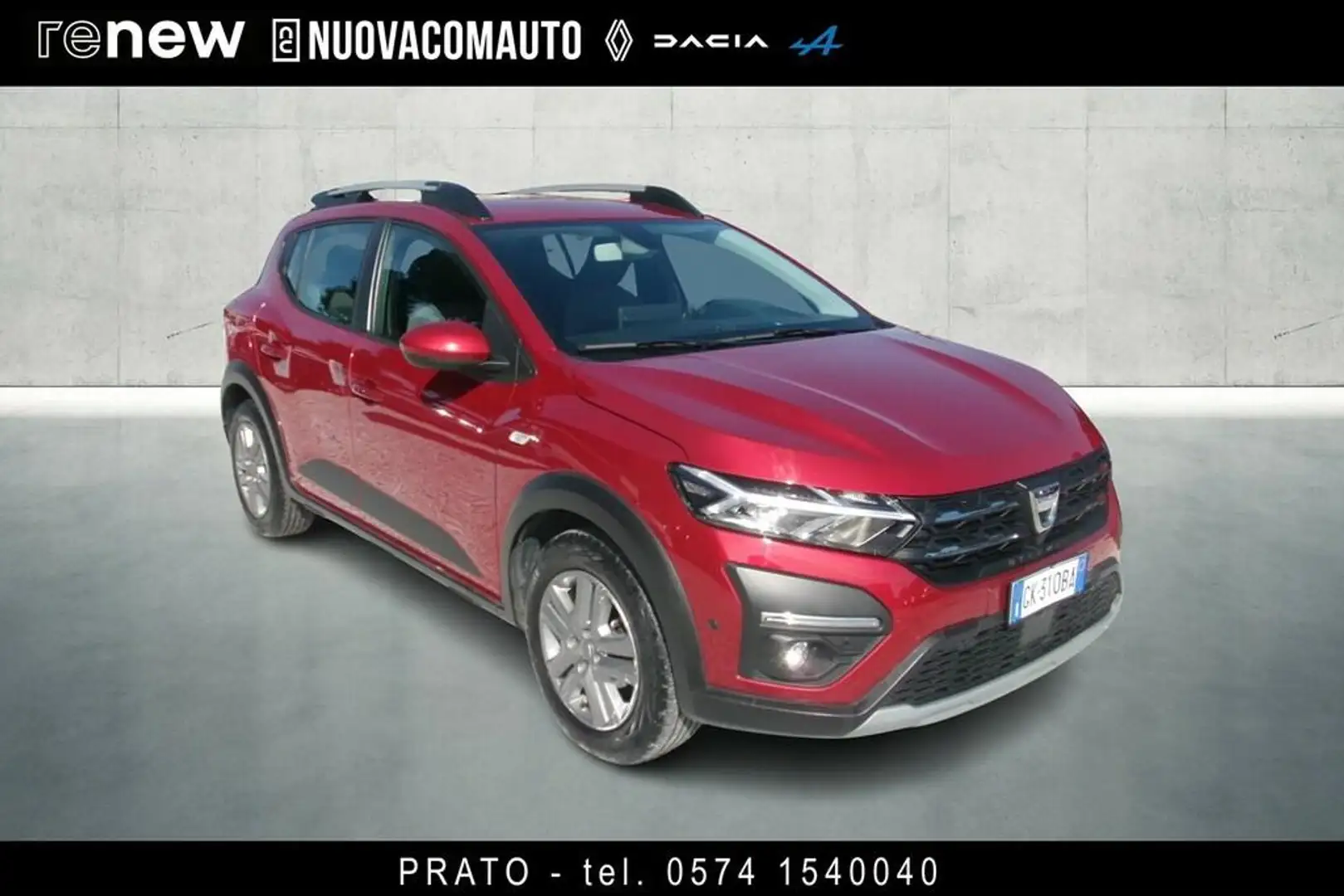 Dacia Sandero Stepway 1.0 tce Comfort Eco-g 100cv Rosso - 2