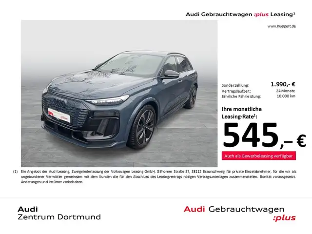 Audi Q6 e-tron quattro S LINE BLACKPAK TECHPRO PANO