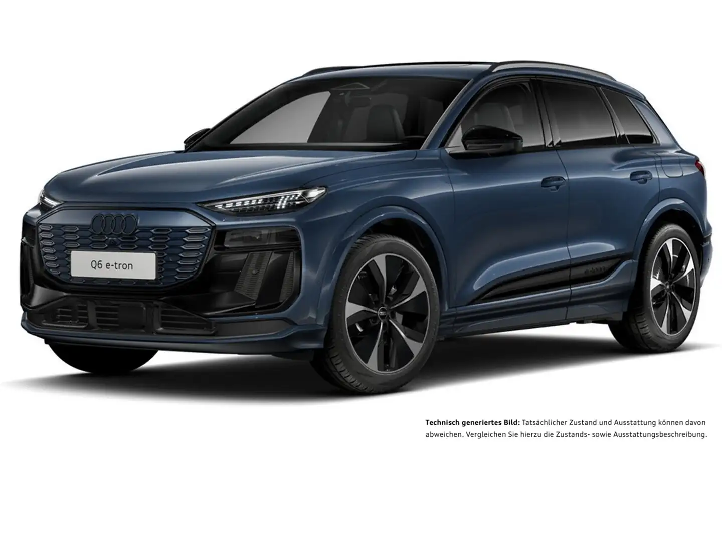 Audi Q6 e-tron quattro S LINE WÄRMEPUMPE PANO B&O AHK Blau - 2