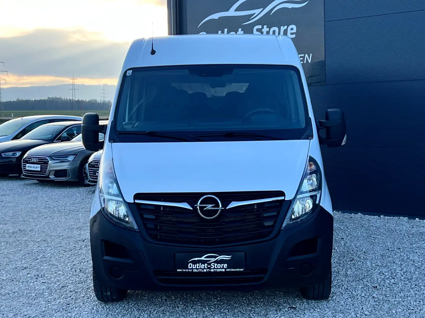Opel Movano L3H2 2,3 CDTI*1.Besitz*Doppelkabine*Navi*R-Kamera* Weiß - 2