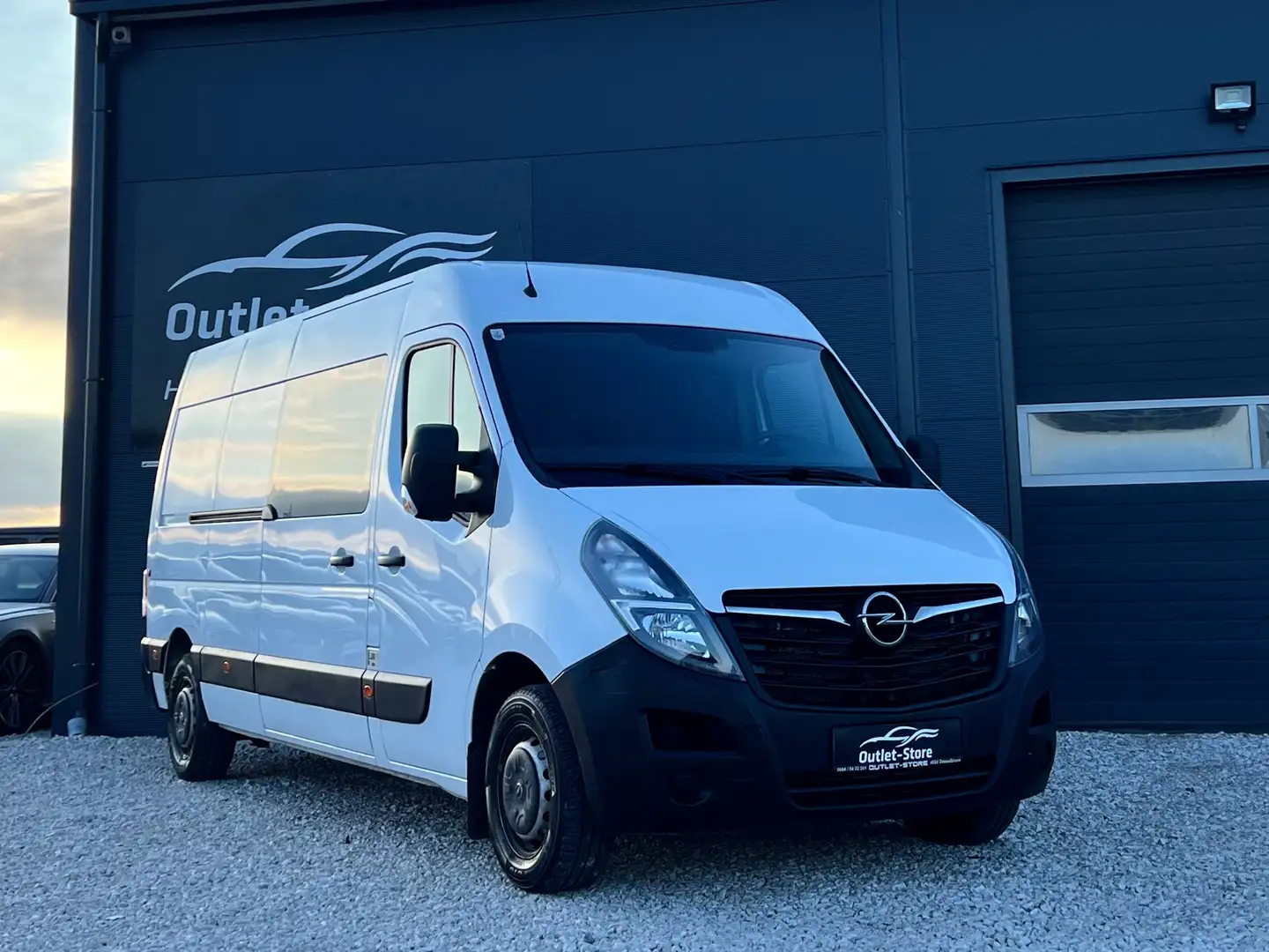 Opel Movano L3H2 2,3 CDTI*1.Besitz*Doppelkabine*Navi*R-Kamera* Weiß - 1
