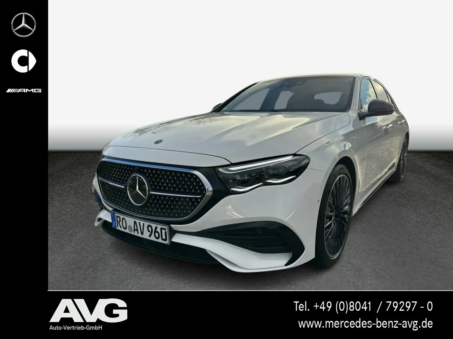 Mercedes-Benz E 220 E 220 d AMG Edition Pano AHK DIGITAL Night 360° Weiß - 1