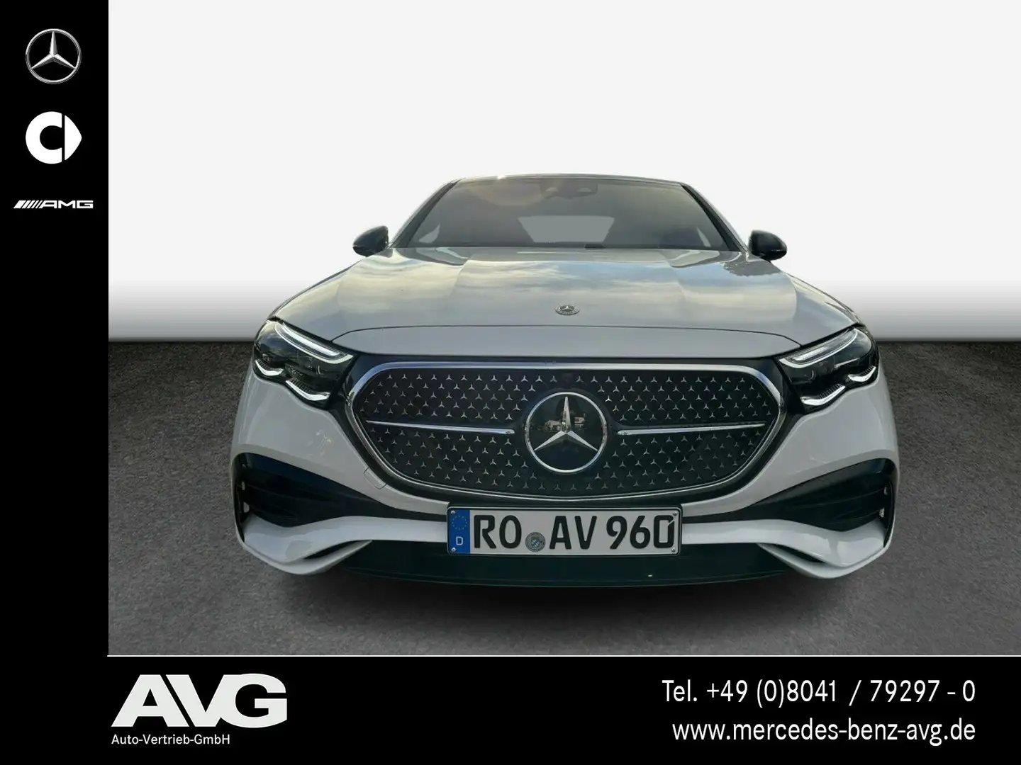 Mercedes-Benz E 220 E 220 d AMG Edition Pano AHK DIGITAL Night 360° Weiß - 2
