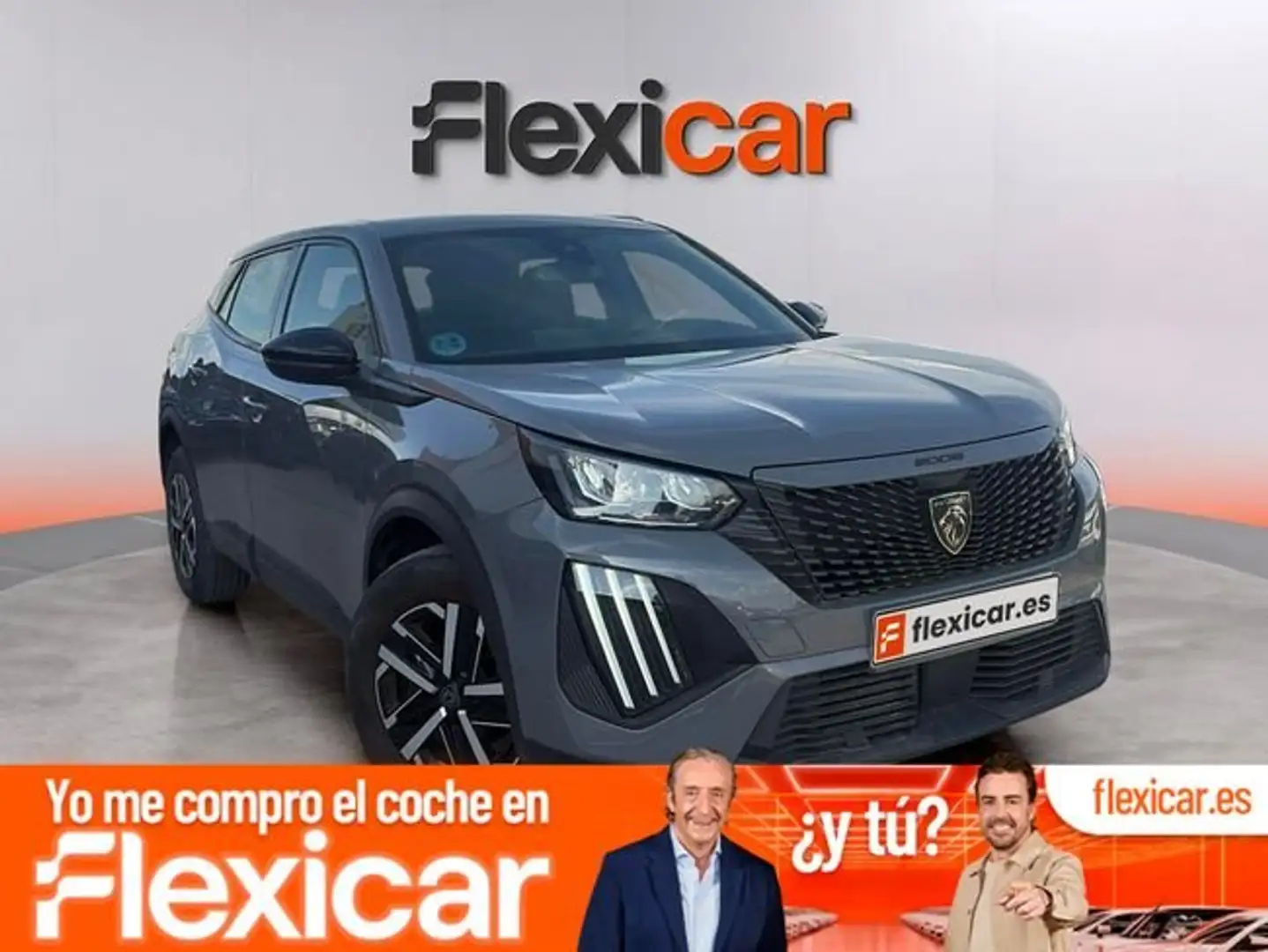 Peugeot 2008 1.2 PureTech S&S Active 100 Gris - 1