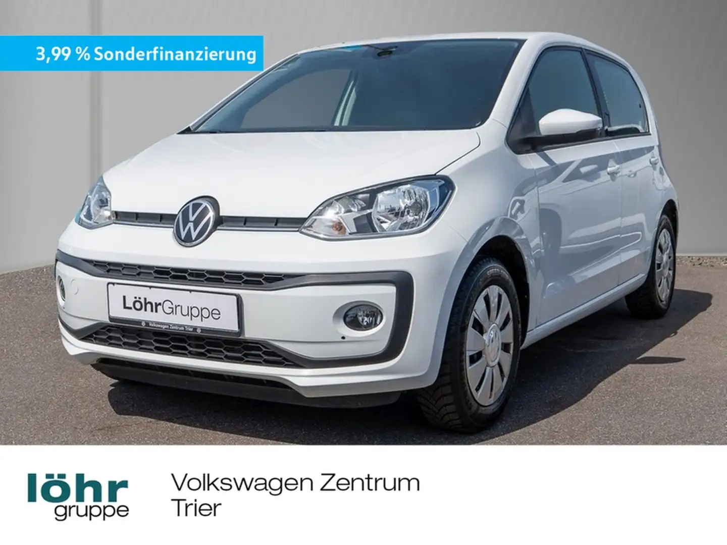 Volkswagen up! 1.0 Fahrerassistenzpaket, Rear-View Weiß - 1