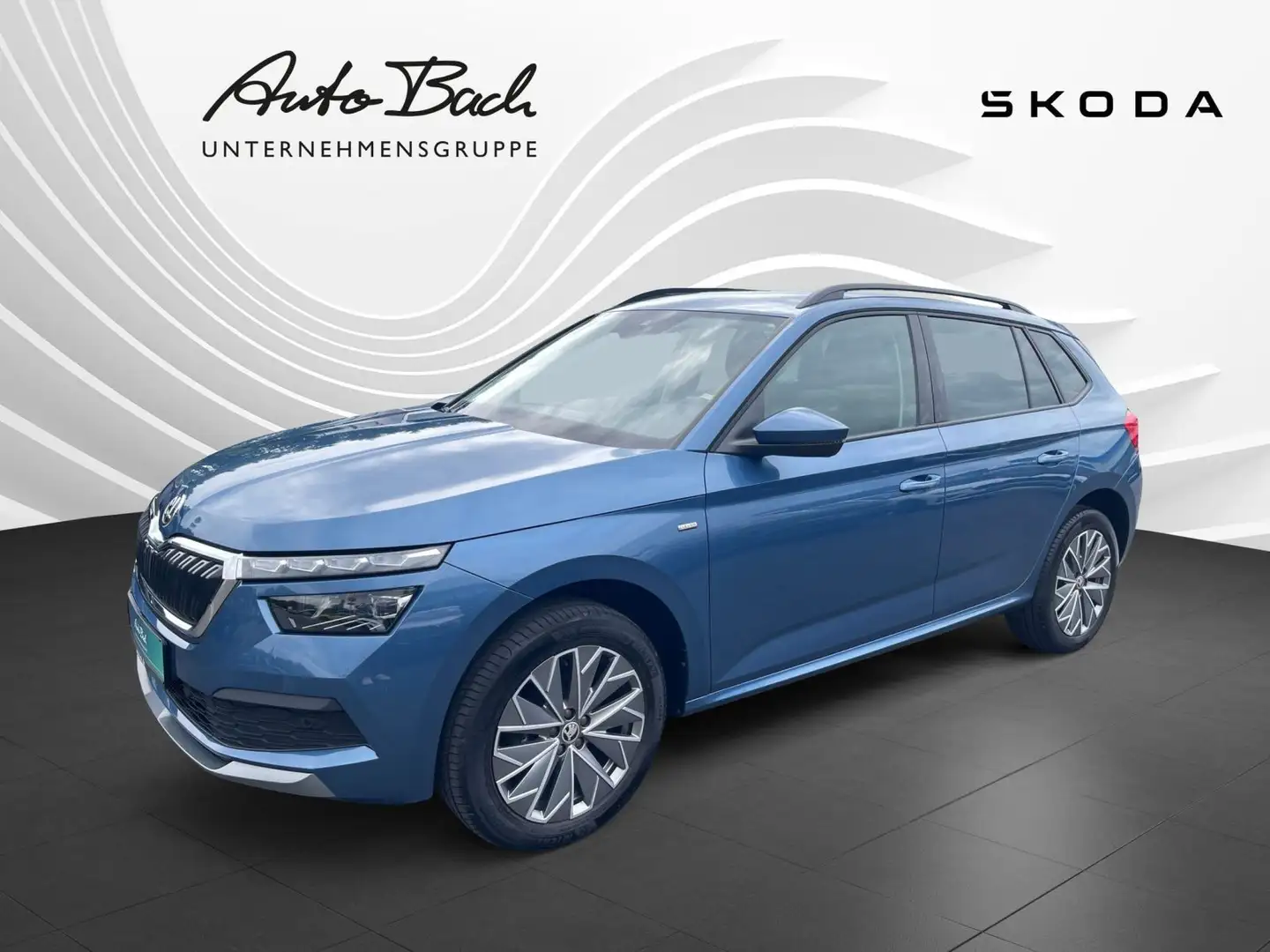 Skoda Kamiq Clever 1.0 TSI, AHK, GRA, CarPlay Blu/Azzurro - 1
