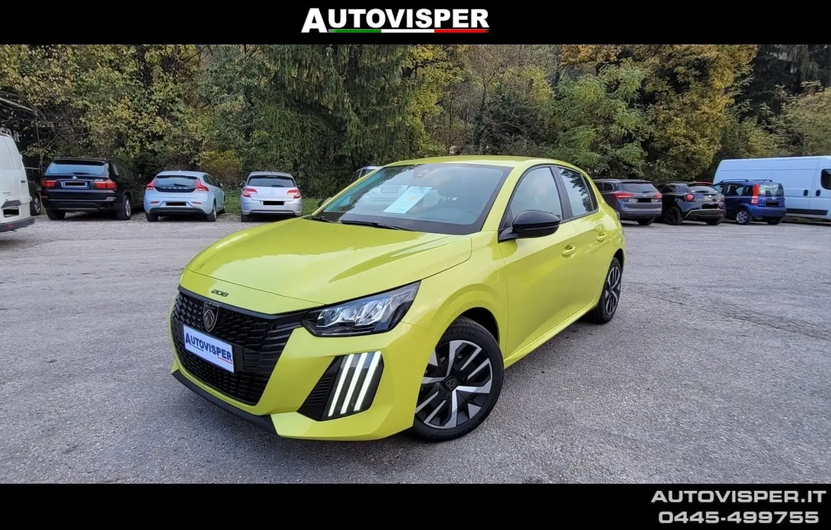 Peugeot 208 1.2 75cv Style Gelb - 2
