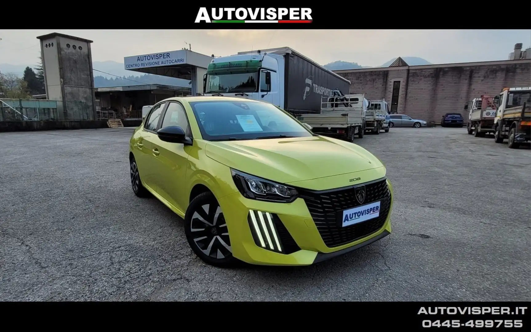 Peugeot 208 1.2 75cv Style Gelb - 1