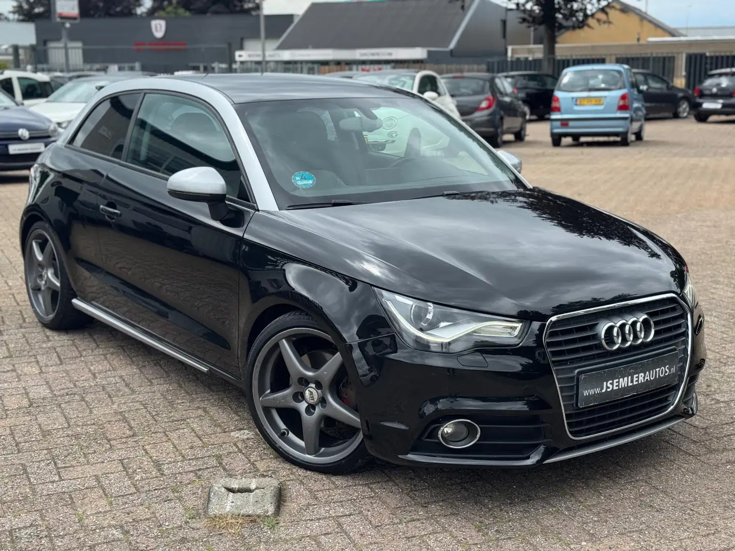 Audi A1 1.4 TFSI ABT LINE MF STUUR AIRCO SCHERMPJE Zwart - 2