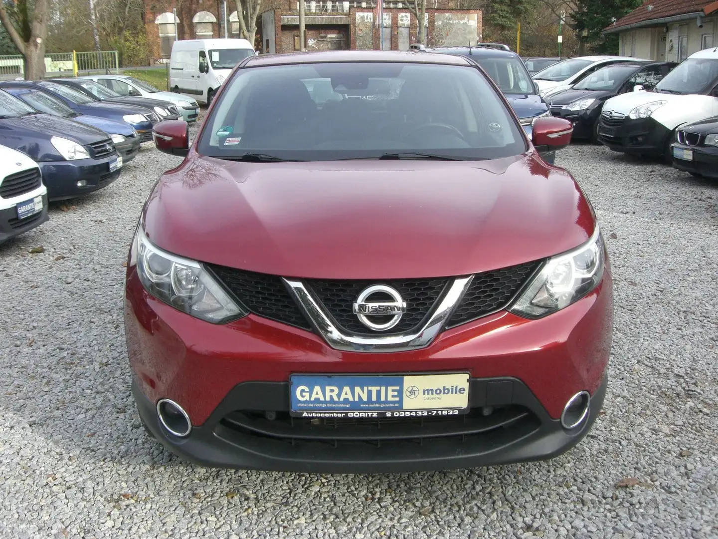Nissan Qashqai Acenta 1.Hand,Navi,Klima&Sitzhg. Rot - 2