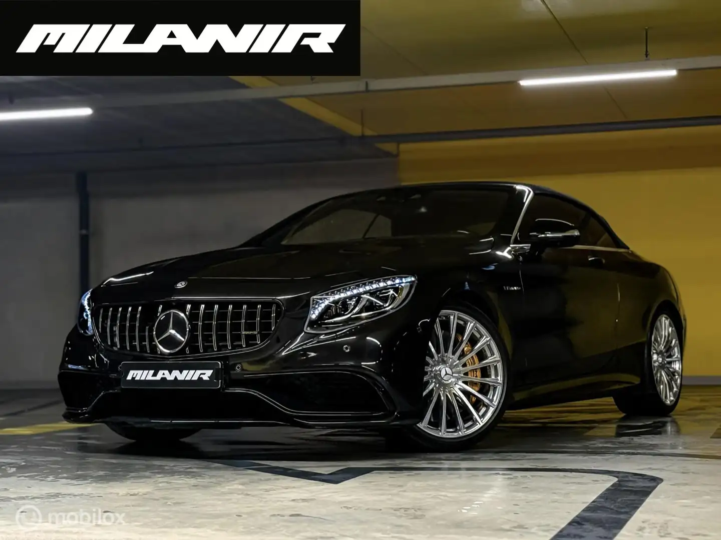 Mercedes-Benz S 63 AMG Cabrio 4Matic Schwarz - 1