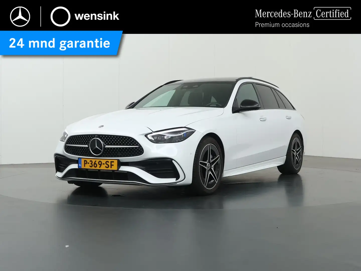 Mercedes-Benz C 200 Estate Launch Edition AMG Line | Night | Panoramad Weiß - 1