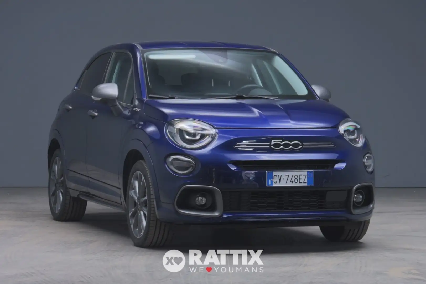 Fiat 500X 1.3 MJT 95CV Sport Bleu - 1