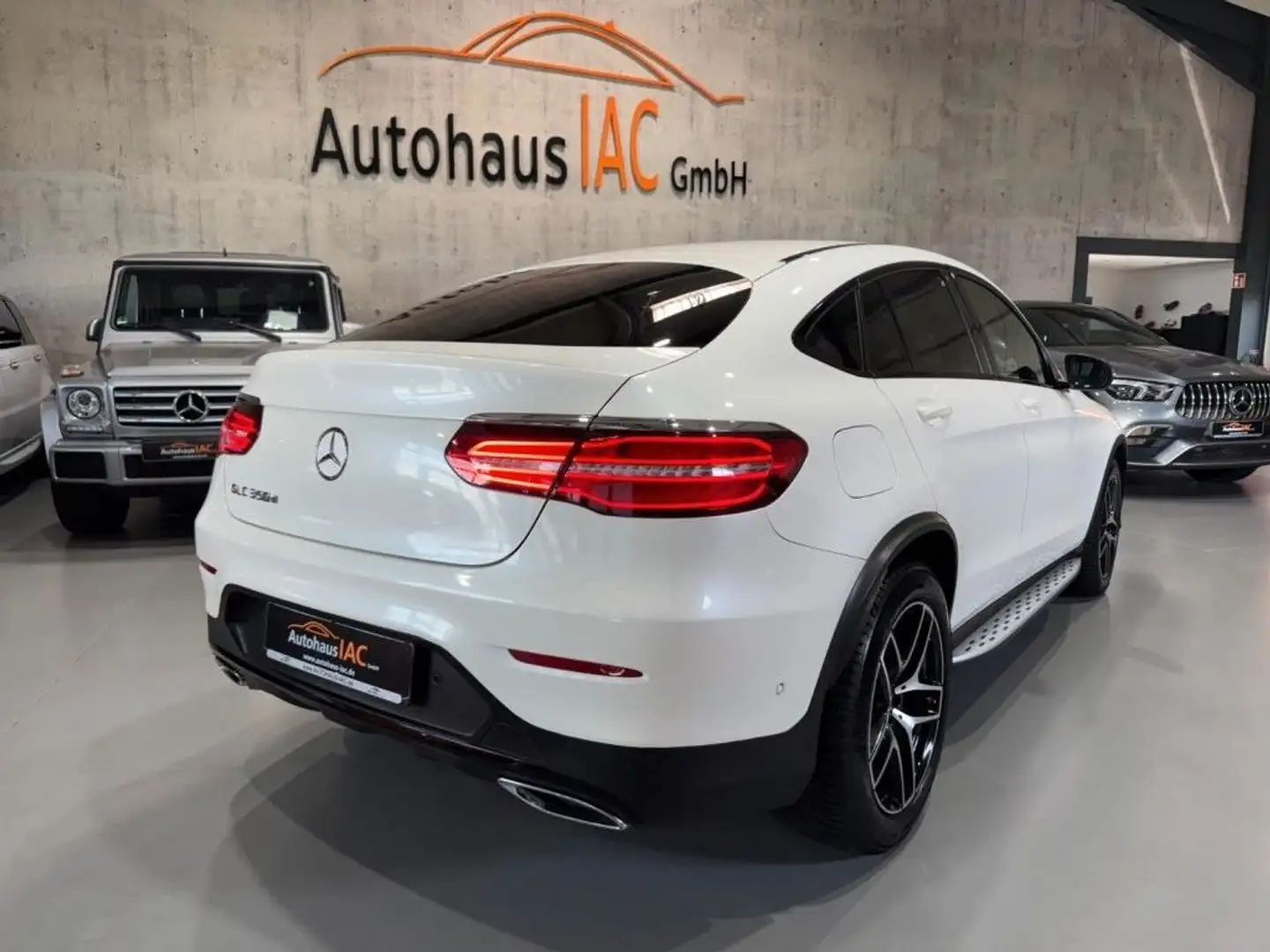 Mercedes-Benz GLC 350 d Coupe 4Matic/360/TOTW/SPURH/LED Blanc - 2