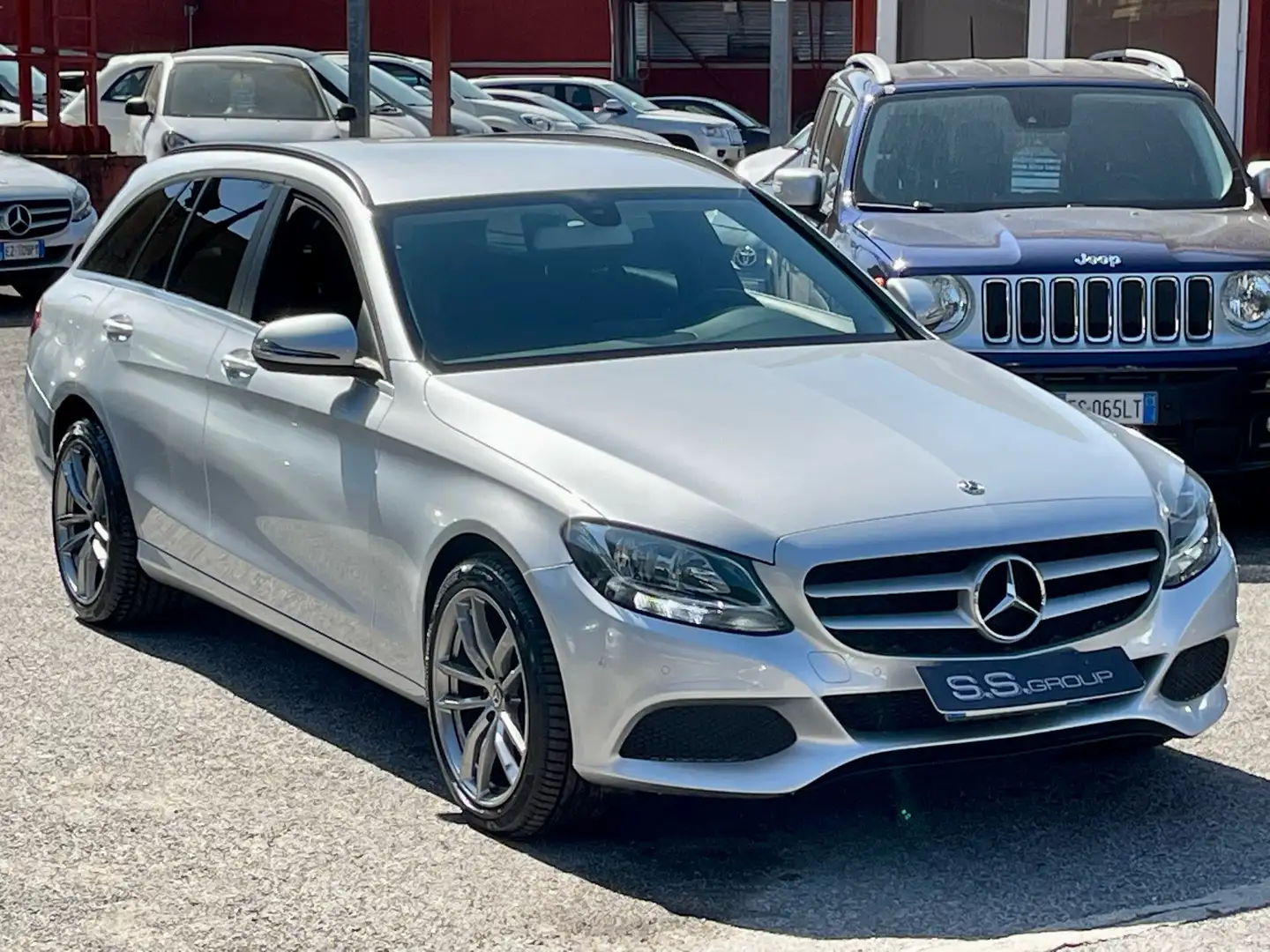 Mercedes-Benz C 200 SW d (bt) Premium/amg/unipro/rate/garanzia Argento - 1