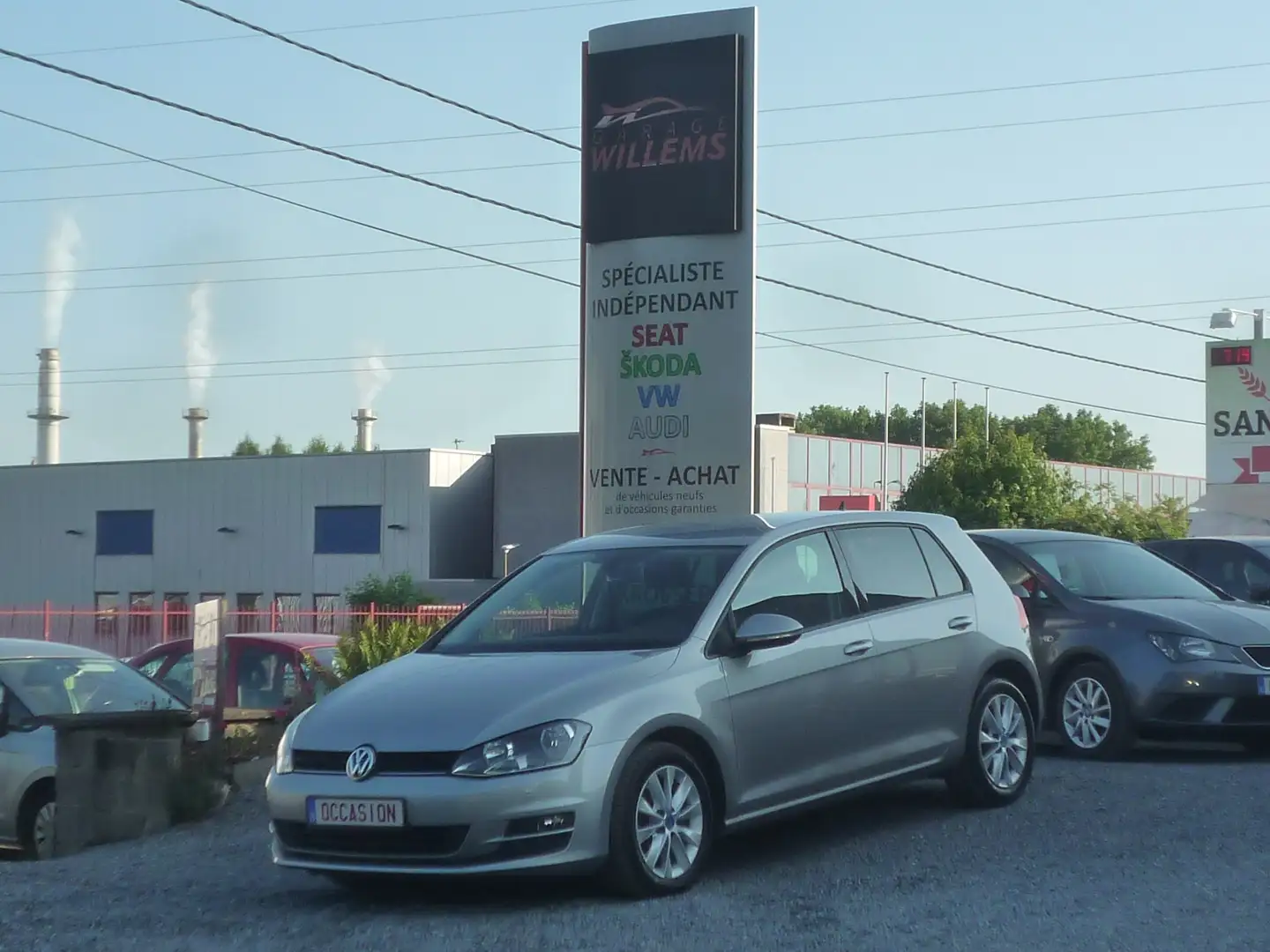 Volkswagen Golf 1.4TSI 125cv *GPS*ASP AV/AR*51900KM*GARANTIE 1AN Gris - 1