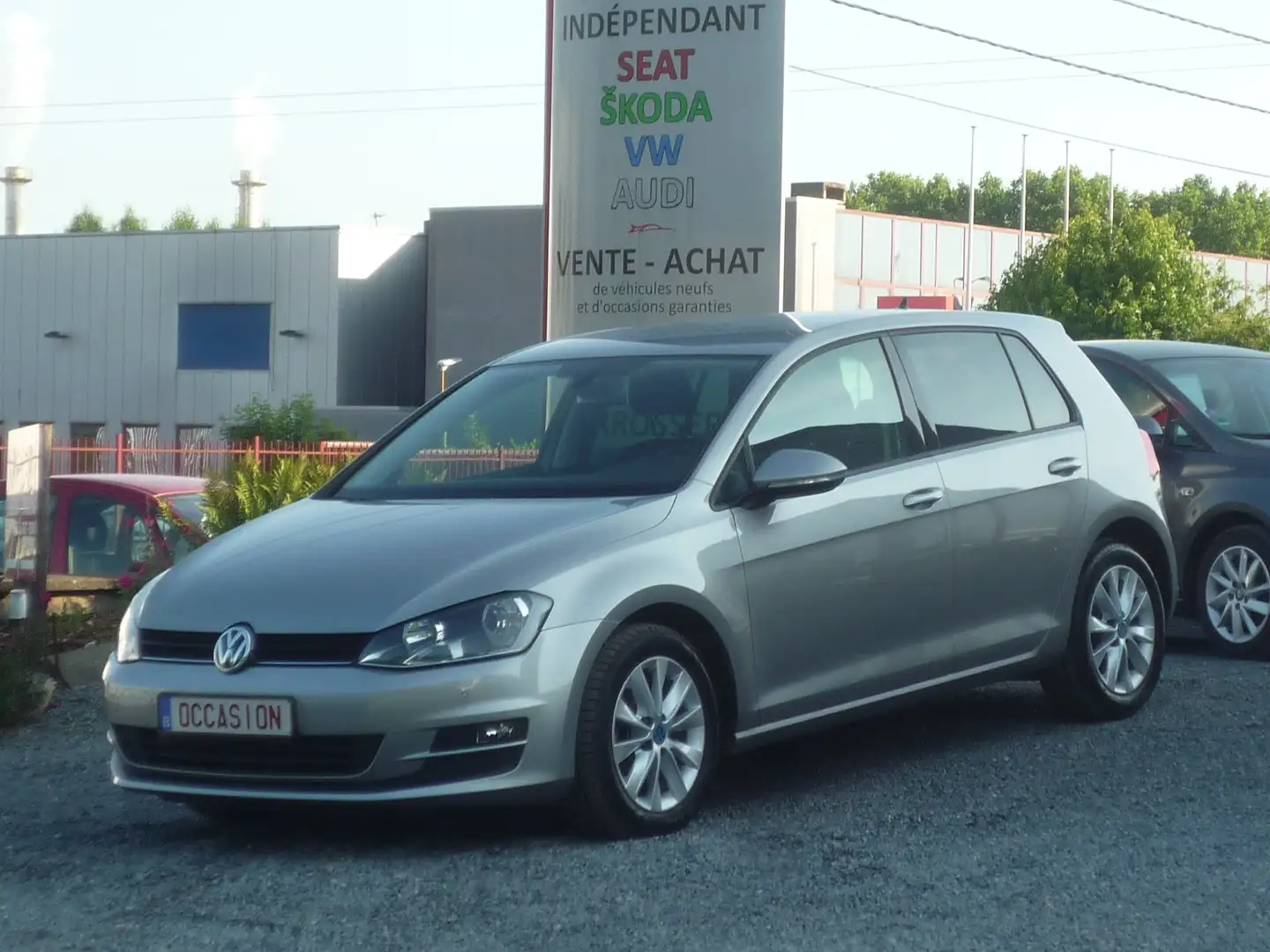 Volkswagen Golf 1.4TSI 125cv *GPS*ASP AV/AR*51900KM*GARANTIE 1AN Gris - 2