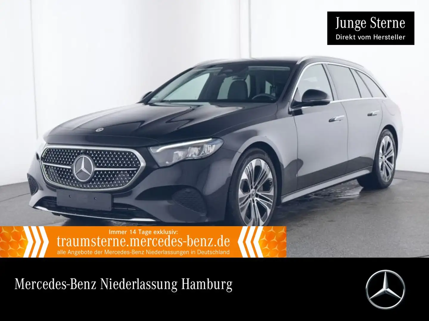 Mercedes-Benz E 300 e T Avantgarde Distr. LED Kamera Totwinkel Schwarz - 1