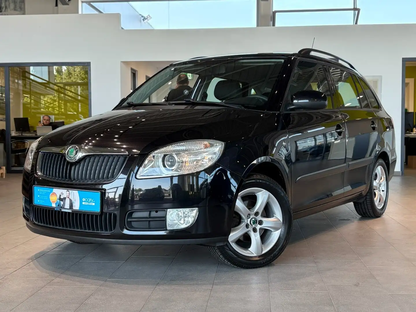 Skoda Fabia Combi Style Edition*ASR*PDC*A/C*LM* Schwarz - 1