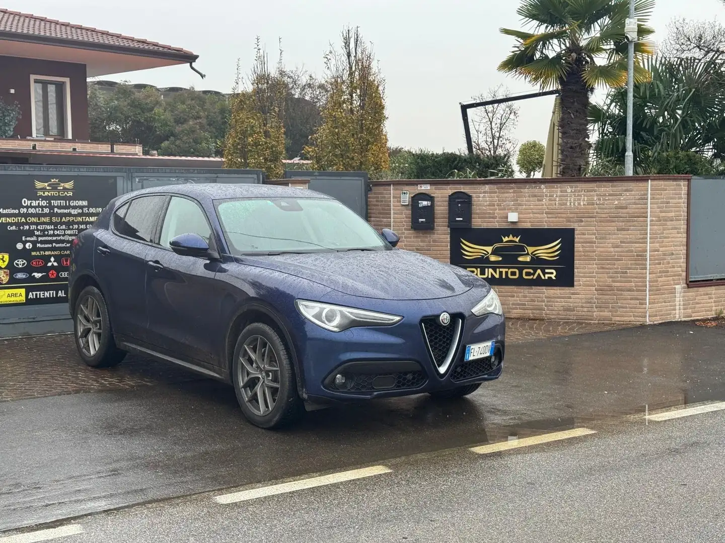 Alfa Romeo Stelvio 2.2 TURBODIESEL 210CV AT8 Q4 SPORT EDITION Blauw - 2