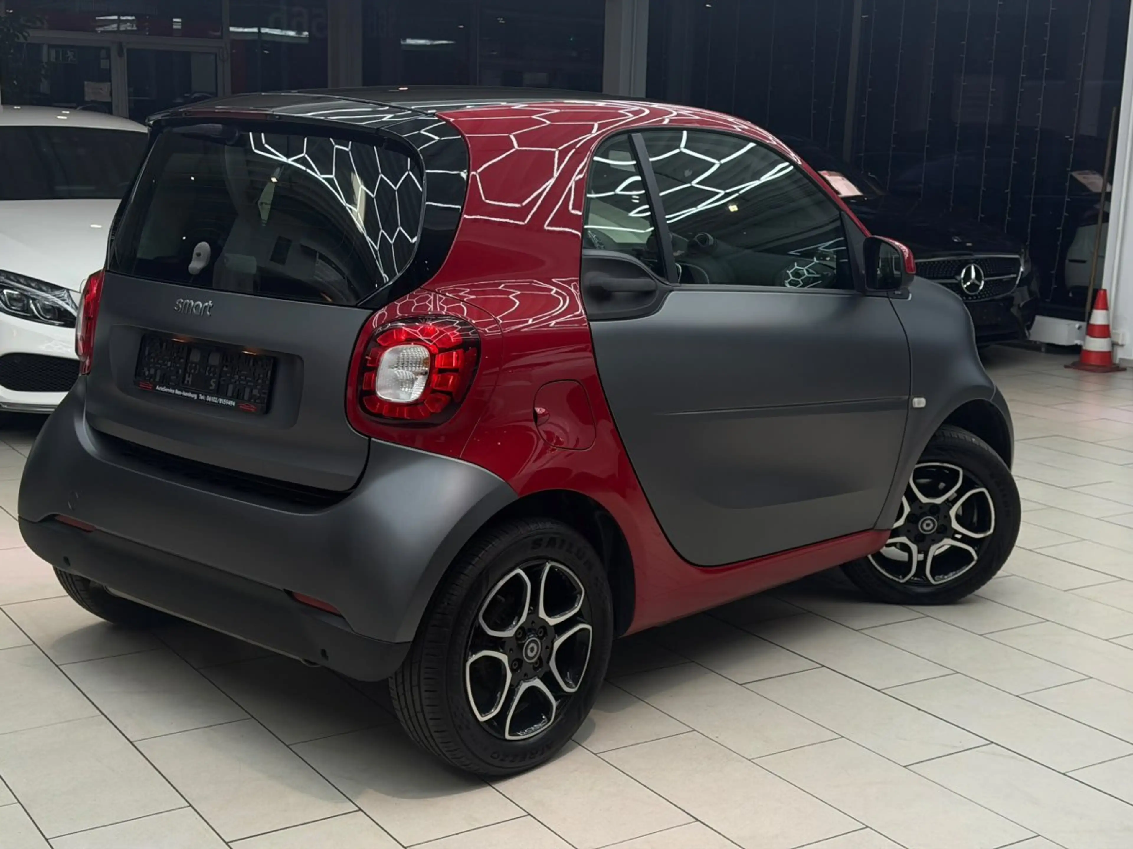 smart forTwo coupe prime (66kW) Automatik Klima Leder Pano LED- — photo 7