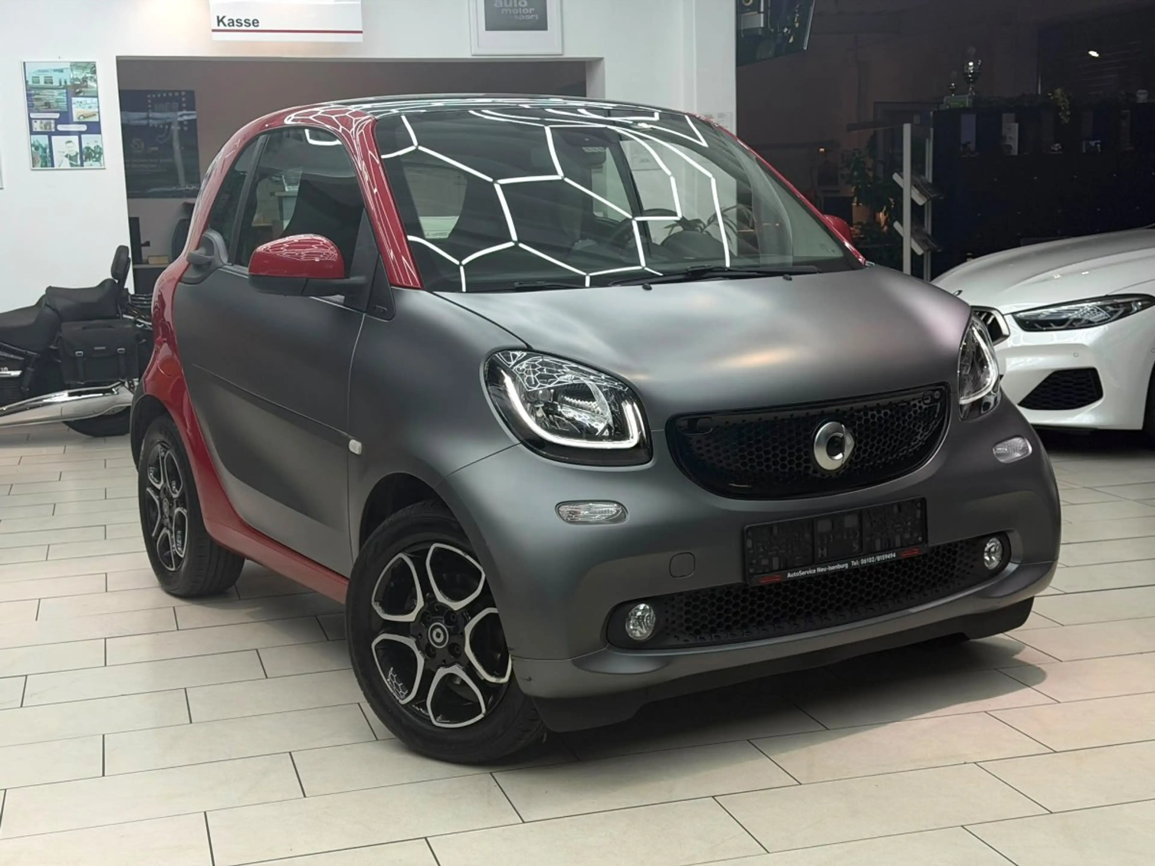 smart forTwo coupe prime (66kW) Automatik Klima Leder Pano LED-