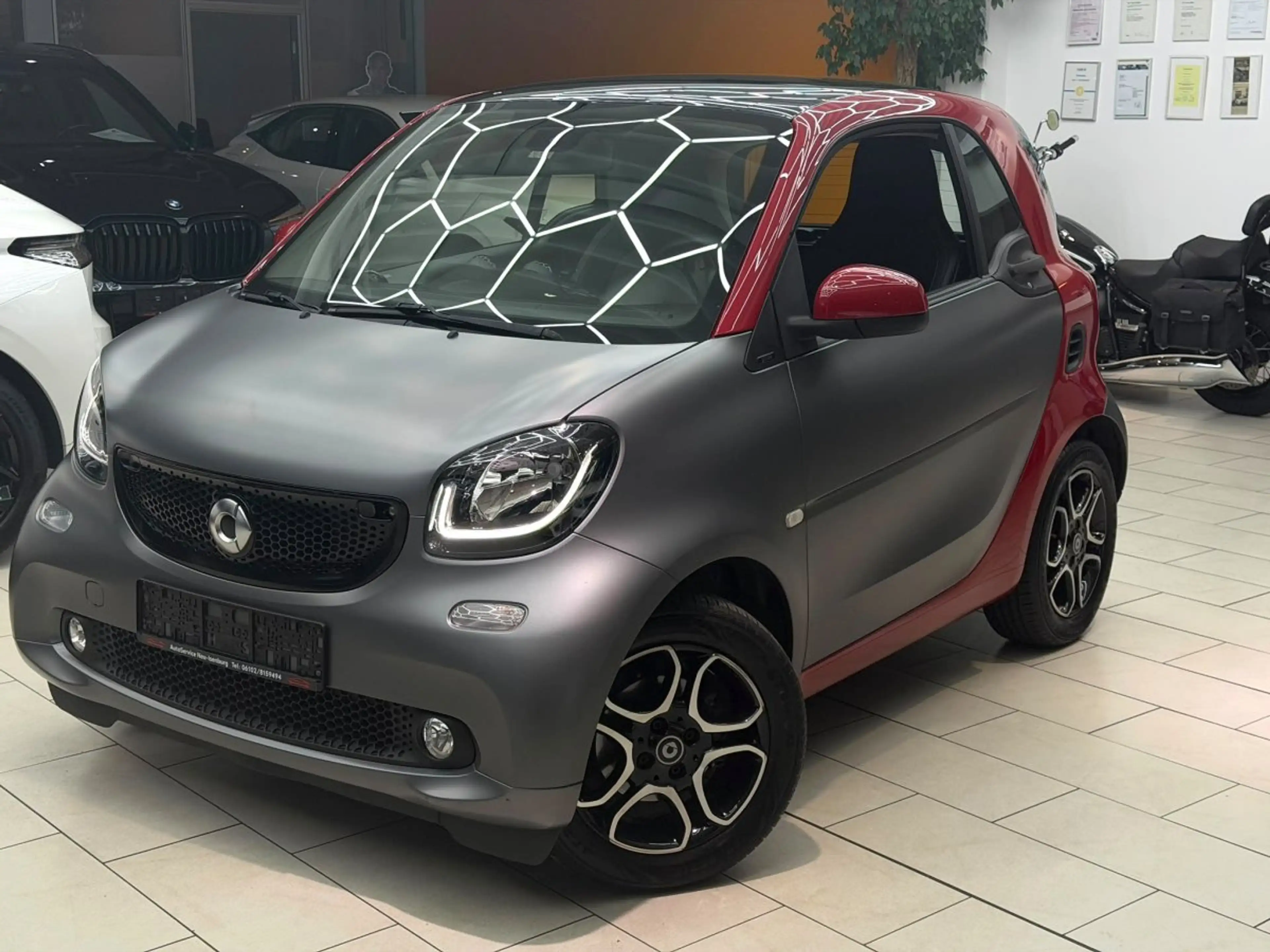 smart forTwo coupe prime (66kW) Automatik Klima Leder Pano LED- — photo 3