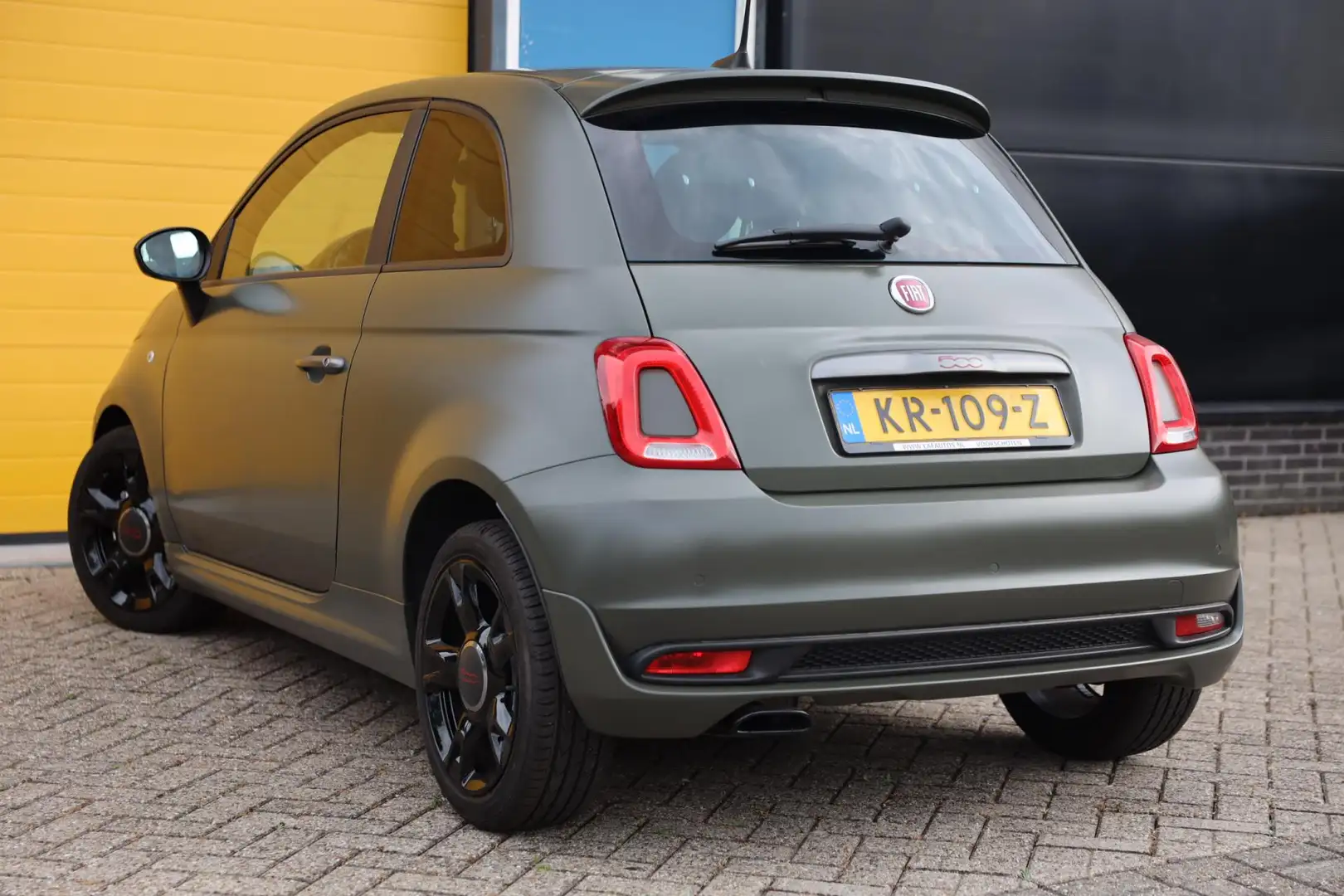 Fiat 500 0.9 TwinAir Turbo Sport / NAP / Airco / Elek Pakke Groen - 2