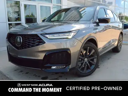 Gray 2025 Acura MDX SUV / Crossover All-Wheel Drive Automatic