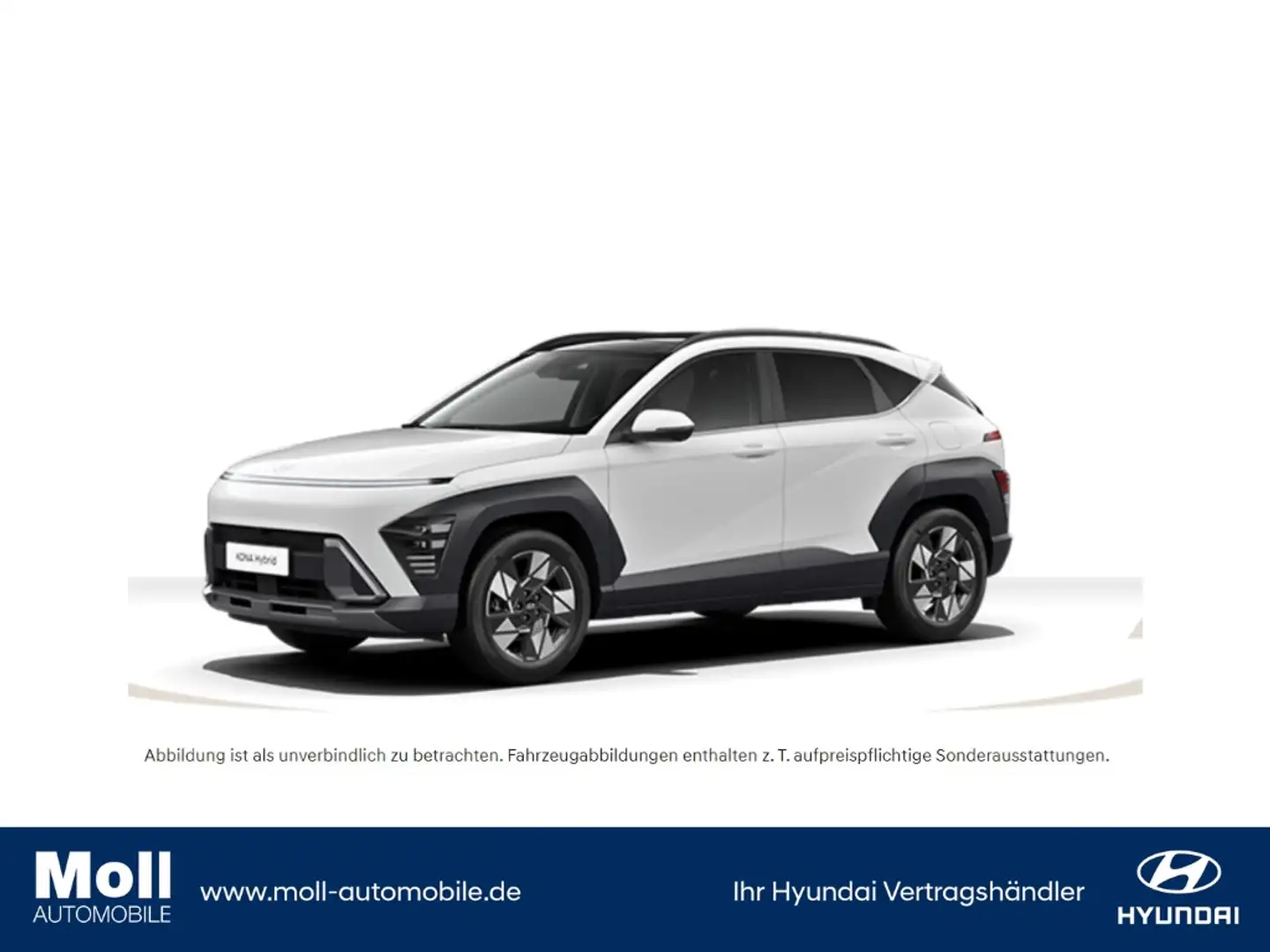 Hyundai KONA Prime 4WD DCT Glasschiebedach White - 1